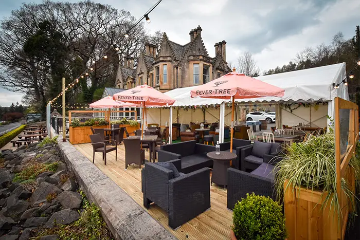 beer-garden2 best beer garden in bridge of Allan